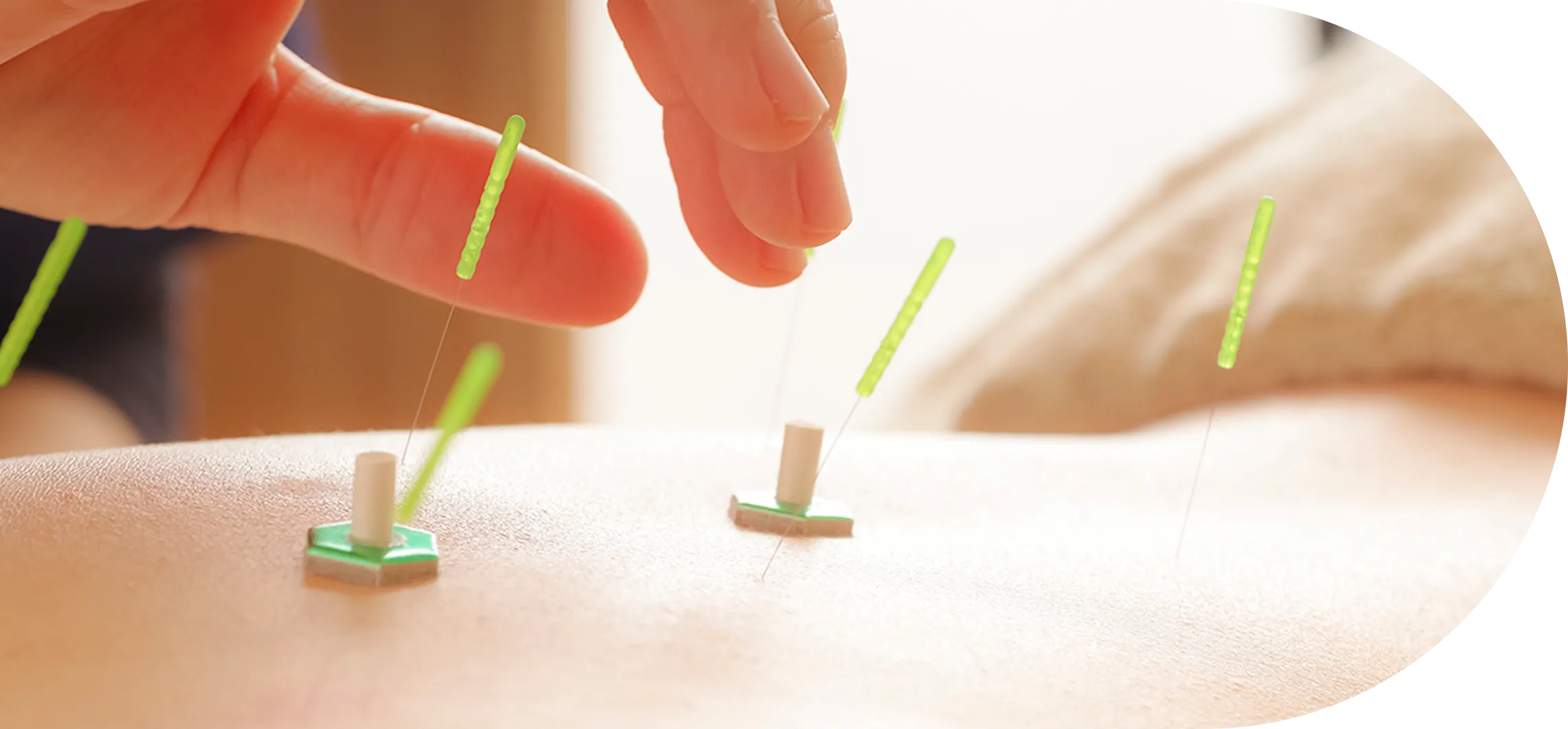 訪問施術メニューページのページイメージ