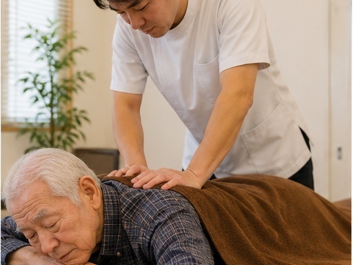 【デイサービス拒否】集団行動が苦手な男性高齢者におすすめ！自宅で1対1で受けられる訪問マッサージの勧め