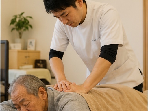 【老老介護の限界を防ぐ】毎日のベッド介助で腰を痛めていませんか？ご家族の負担を減らす「訪問マッサージ」の使い方